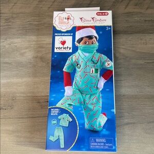 Elf On The Shelf Care Hero 🩺 Nurse Doctor Scrubs Claus Couture •New in Box